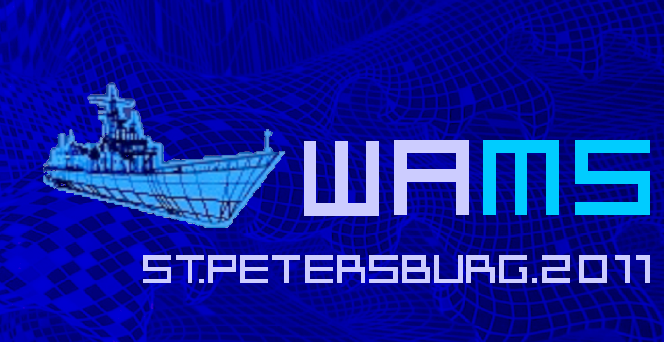 WAMS 2011 in St.Petersburg, Russia - Colocated with International Maritime Defense Show